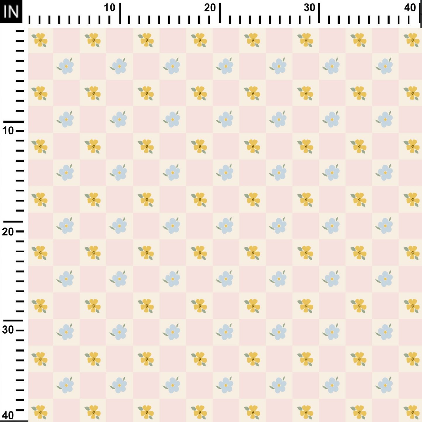 Floral Pattern Digital Printed Fabric