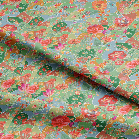 Little Magnolia Digital Printed Fabric