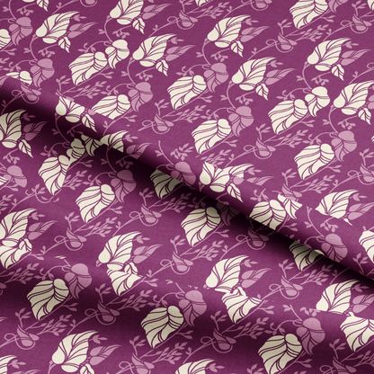 Leaves Pattern Digital Printed Fabric