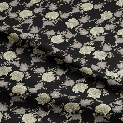 Flower Pattern Digital Printed Fabric