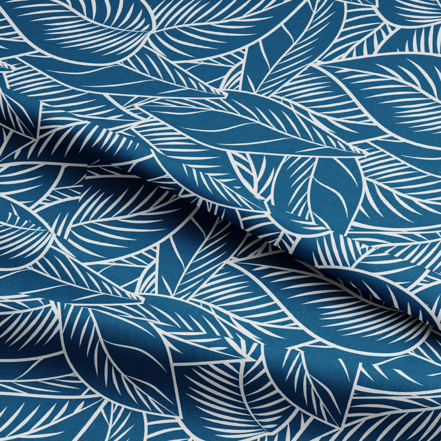 Leaf Pattern Digital Printed Fabric