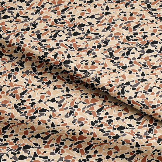 Terrazzo Texture Pattern Digital Printed Fabric